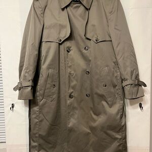 London Fog Men's Khaki Trench Coat